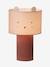 Lampe à poser tête d'animal et pied en velours rose 3 - vertbaudet enfant 