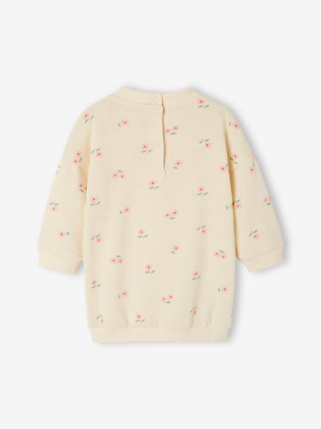 Robe en molleton bébé vanille 2 - vertbaudet enfant 