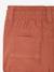 Short bébé garçon en toile taille élastiquée cappuccino+terracotta 7 - vertbaudet enfant 