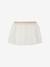 Jupon cérémonie en tulle pailleté bébé blanc+blush 2 - vertbaudet enfant 