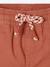 Short bébé garçon en toile taille élastiquée cappuccino+terracotta 6 - vertbaudet enfant 