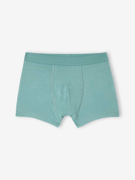 Lot de 5 boxers stretch Jungle garçon vert 6 - vertbaudet enfant 