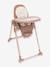Chaise Haute Polly Armonia anthracite+gris+marron+terracotta 25 - vertbaudet enfant 