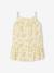Ensemble fleuri robe et culotte naissance jaune pâle 4 - vertbaudet enfant 