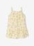 Ensemble fleuri robe et culotte naissance jaune pâle 2 - vertbaudet enfant 
