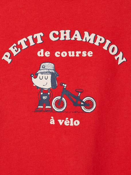 Lot de 2 T-shirts Basics bébé manches courtes rouge 4 - vertbaudet enfant 
