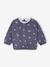 Sweat col en broderie anglaise bébé marine 1 - vertbaudet enfant 