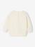 Sweat bébé col rond écru+vert sauge 2 - vertbaudet enfant 