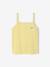 Lot de 3 débardeurs fille jaune pâle 2 - vertbaudet enfant 
