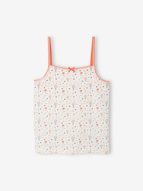 Lot de 3 débardeurs fantaisie Fille rose pâle 3 - vertbaudet enfant 