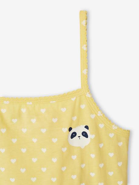 Lot de 3 débardeurs fille jaune pâle 6 - vertbaudet enfant 