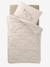 Parure housse de couette + taie d'oreiller bébé BABYLON beige imprimé 6 - vertbaudet enfant 