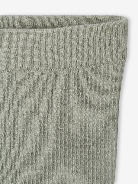 Ensemble bébé mixte gilet pantalon en tricot blanc+gris clair chiné+vert d'eau+vert sauge 26 - vertbaudet enfant 