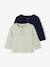Lot 2 tee-shirts tunisiens bébé manches longues vert de gris 1 - vertbaudet enfant 