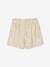 Short lamé effet plissé cérémonie fille or 2 - vertbaudet enfant 