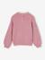Pull fille col fantaisie forme loose lavande+marine+rayé marine+rouge+violet 2 - vertbaudet enfant 