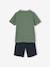 Lot pyjama + pyjashort garçon dinosaure vert 11 - vertbaudet enfant 