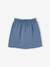 Jupe en molleton fille bleu chambray+rayé vert+rouge 2 - vertbaudet enfant 