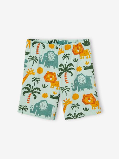 Lot de 2 pyjashorts garçon savane bleu pétrole 7 - vertbaudet enfant 