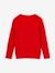 Pull garçon en maille rouge 3 - vertbaudet enfant 