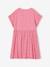 Robe à fleurs boutonnée fille bleu ciel+blush+écru 5 - vertbaudet enfant 