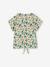 T-shirt fille imprimé noeud fantaisie manches courtes blanc+blanc imprimé+lavande+rose 6 - vertbaudet enfant 