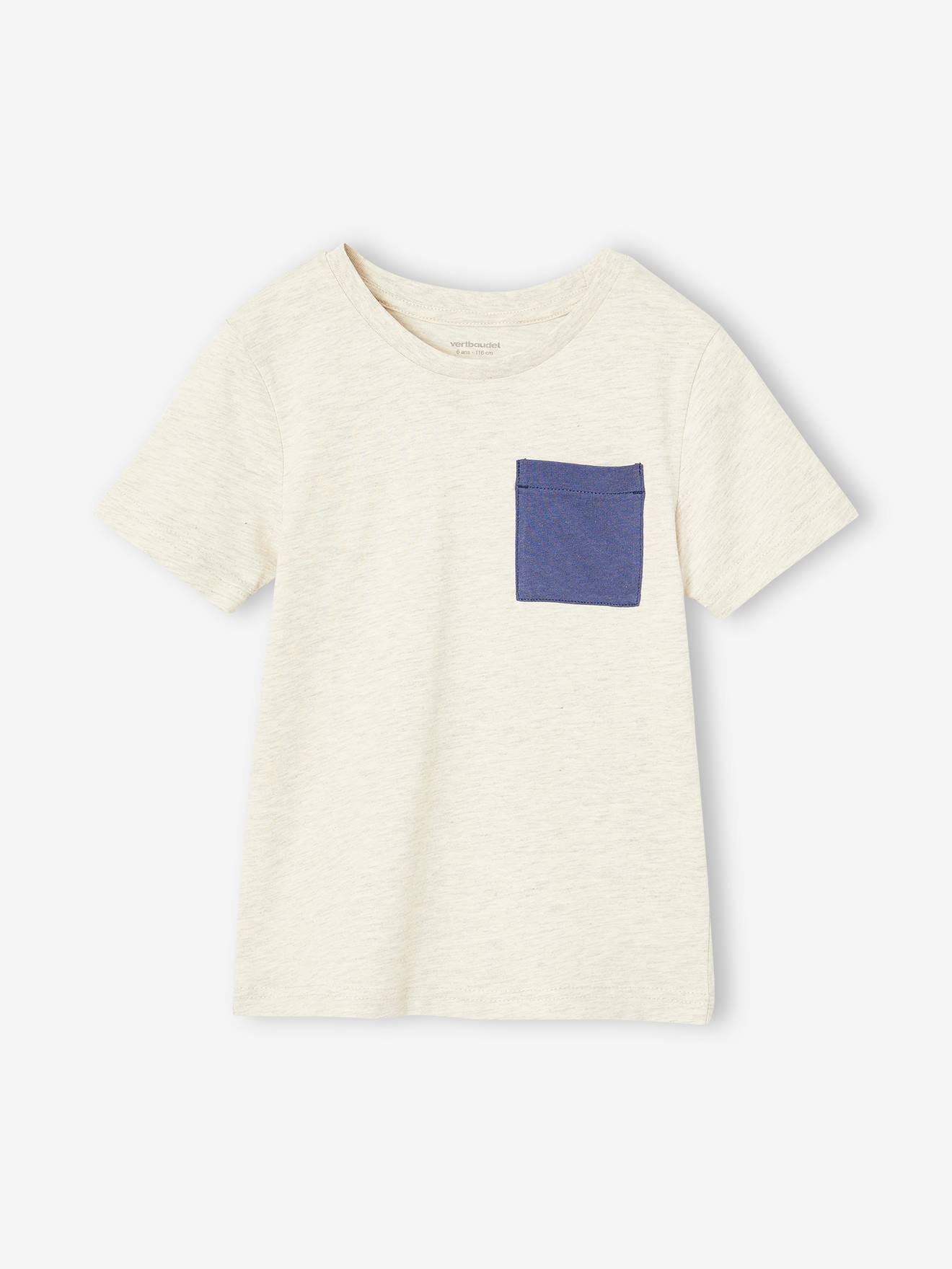 T-Shirt Garçon Colorblock Vertbaudet - Manches Longues, Pur Coton, Style Sportwear - 4