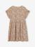 Robe à fleurs boutonnée fille bleu ciel+blush+écru 8 - vertbaudet enfant 