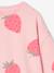 Sweat fille motifs fantaisie Beige imprimé+blanc imprimé+rose+vanille 13 - vertbaudet enfant 