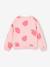 Sweat fille motifs fantaisie Beige imprimé+blanc imprimé+rose+vanille 12 - vertbaudet enfant 