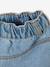 Jupe en jean fille bleu clair+bleu moyen+denim brut 4 - vertbaudet enfant 