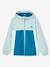 Blouson garçon coupe-vent colorblock bleu moyen+kaki+vert d'eau 10 - vertbaudet enfant 