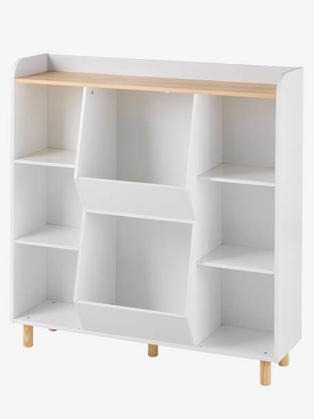 Bibliothèque XL mix livre et jouet blanc 3 - vertbaudet enfant 