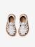 Sandales scratchées cuir bébé bout fermé blanc+lot rose 5 - vertbaudet enfant 