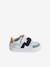 Baskets bébé garçon cuir à scratchs écru+lot blanc 8 - vertbaudet enfant 
