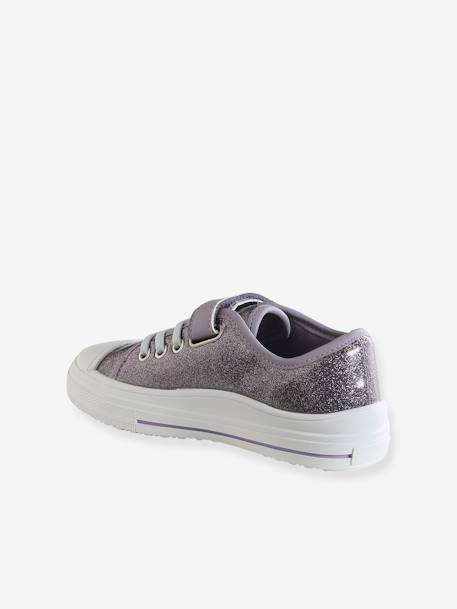 Basket lacets élastiqués et scratchées enfant collection maternelle lilas 3 - vertbaudet enfant 