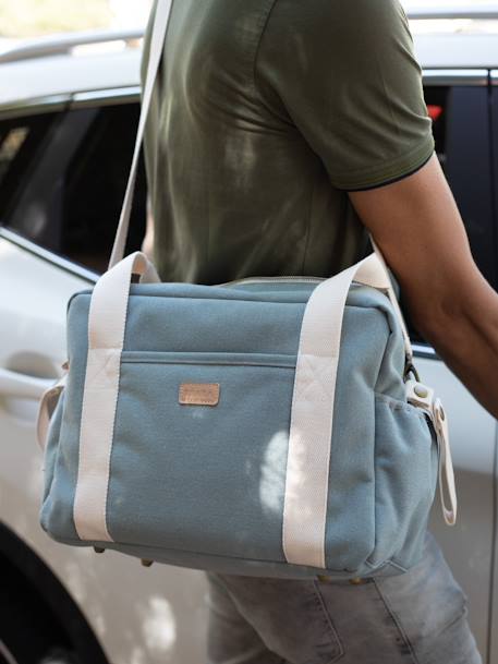 Sac à langer Paris Bleu+Dusty pink+gris chiné+Pearl grey 1 - vertbaudet enfant 