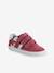 Baskets scratchées cuir enfant blanc+framboise 6 - vertbaudet enfant 