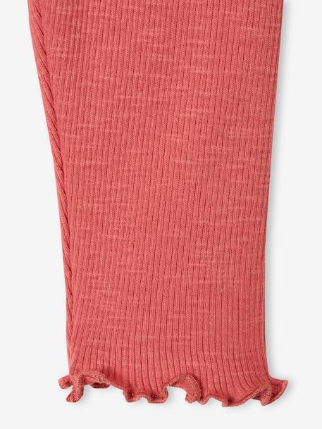 Ensemble bébé fille sweat à volant + legging écru+rose 8 - vertbaudet enfant 