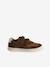 Baskets garçon cuir à scratchs marron 4 - vertbaudet enfant 