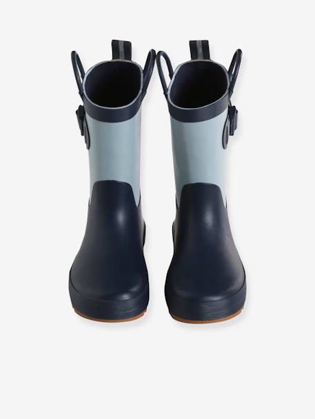 Bottes de pluie enfant collection maternelle lot bleu+vert imprimé 4 - vertbaudet enfant 