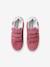 Baskets scratchées cuir enfant blanc+framboise 9 - vertbaudet enfant 