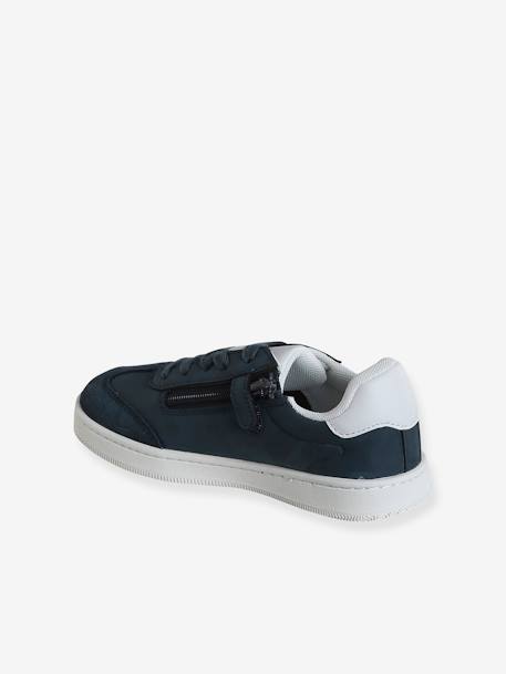 Baskets lacées et zippées enfant marine 3 - vertbaudet enfant 