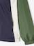 Blouson garçon coupe-vent colorblock bleu moyen+kaki+vert d'eau 7 - vertbaudet enfant 