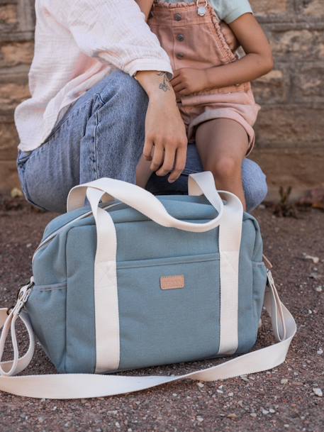 Sac à langer Paris Bleu+Dusty pink+gris chiné+Pearl grey 3 - vertbaudet enfant 
