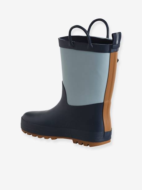Bottes de pluie enfant collection maternelle lot bleu+vert imprimé 3 - vertbaudet enfant 