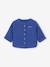 Chemise bébé col mao en gaze de coton personnalisable bleu électrique+écru+vert foncé 4 - vertbaudet enfant 