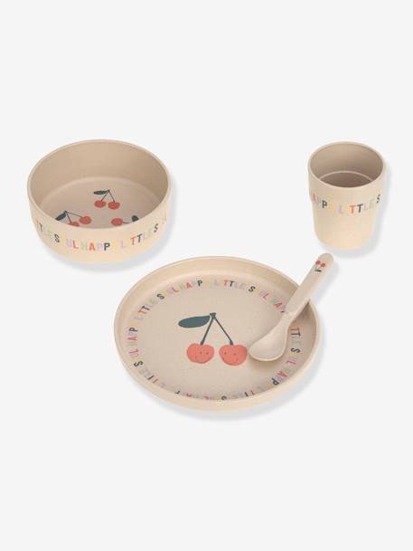 Coffret repas 4 pièces LÄSSIG bleu glacier+bleu jean+blush+Garden Explorer+Happy Rascals Cœur+Happy Rascals Smile+Little Forest, lapin+Little Forest, renard+Little Mateys orange épicée+Little Water baleine+rose poudré 11 - vertbaudet enfant 