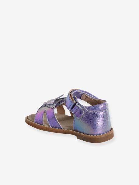 Sandales scratchées bébé violet 3 - vertbaudet enfant 