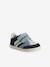 Baskets bébé garçon cuir à scratchs lot bleu 1 - vertbaudet enfant 
